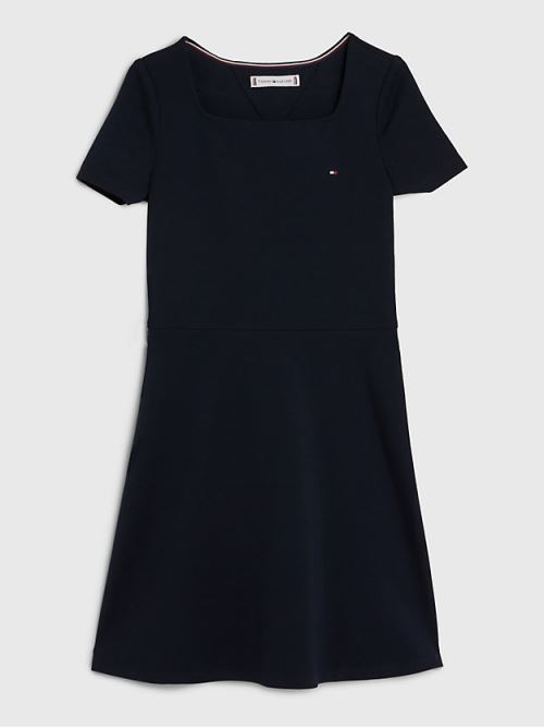 PUNTO SKATER DRESS S/S TOMMY HILFIGER | KG0KG07192T/DW5